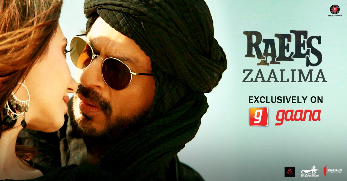 Raees Movie Romantic Song Zaalima : Shah Rukh Khan & Mahira Khan