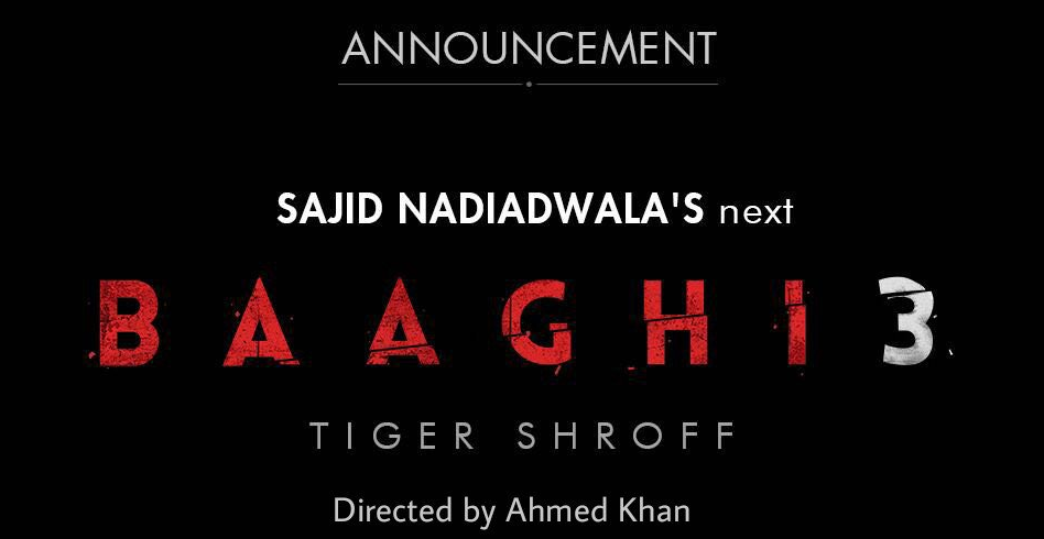 Tiger Shroff Bhaagi 3 movie
