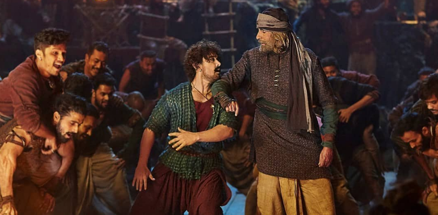 Thugs of hindostan movie vashmalle song aamir and amitabh bachchan