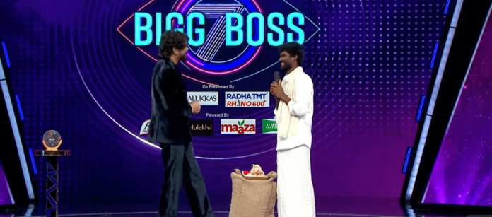 Pallavi Prashanth in Telugu Bigg Boos Season 7