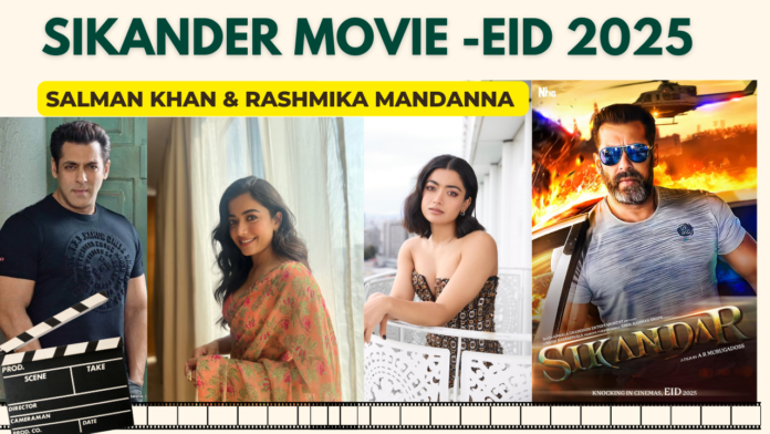 Rashmika Mandanna and Salman Khan in Sikandar Movie